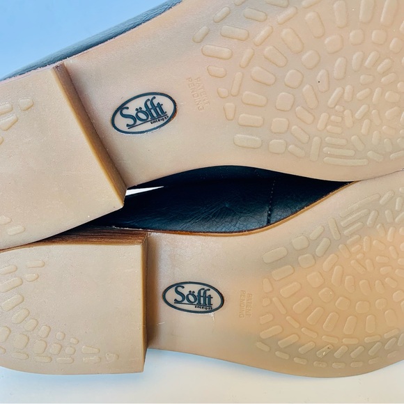 Sofft Mules Naoko Black Leather New in Box Size 10 - Picture 11 of 14